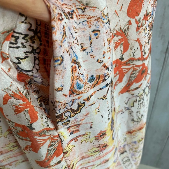 New Karyn Seo Silk Blend Open Front Kimono Jacket - Picture 7 of 15